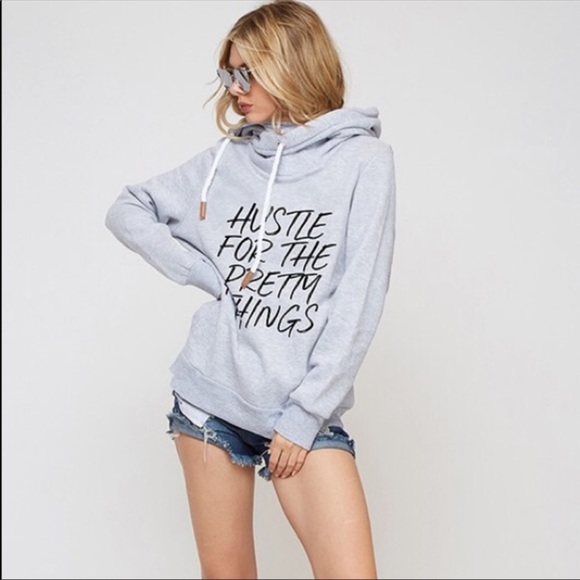 🆕 BLOSSOM AND THORN LIGHTWEIGHT SWEATSHIRT HOODIE - Picture 4 of 4